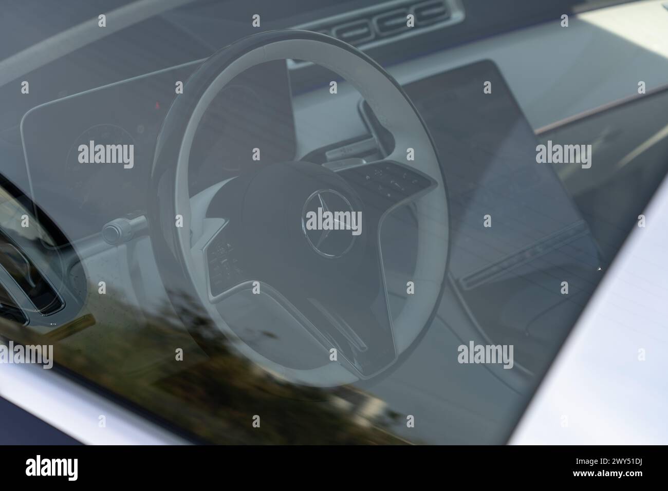 Mercedes Maybach S680 Haute Voiture 1/150 Stockfoto