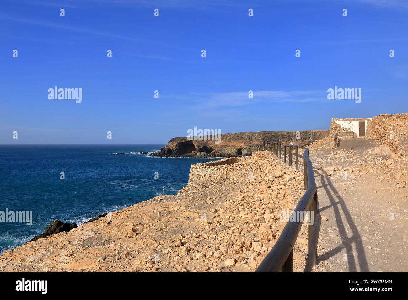 Die Ajuy-Höhlen an der Westküste von Fuerteventura in Spanien Stockfoto