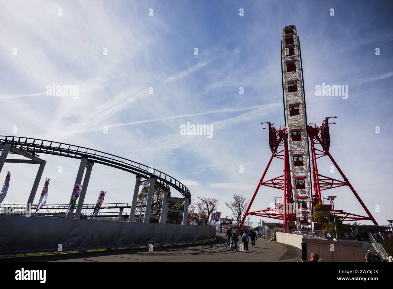 Suzuka Circuit, Mie, Japan. 4.April 2024; Fanzone des Suzuka Circuit während des Formel-1-Grand Prix von Japan Stockfoto