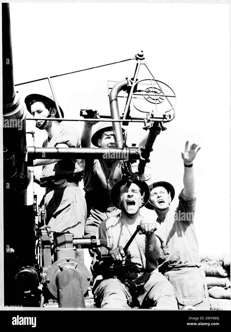 Die Royal Air Force verteidigte das Vereinigte Königreich gegen großangelegte Luftwaffenangriffe während der Schlacht um Großbritannien, einer kritischen Kampagne des Zweiten Weltkriegs Stockfoto