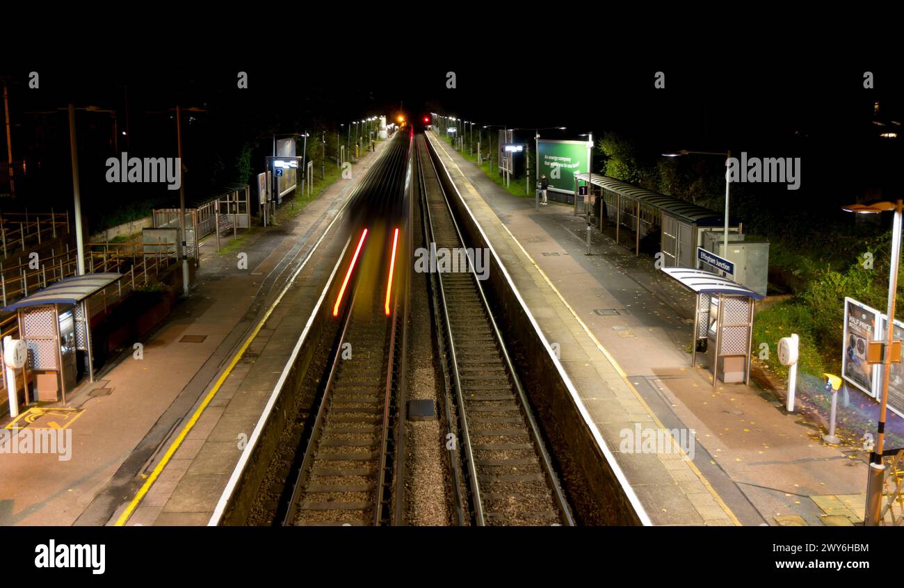 Bahnhof Stockfoto