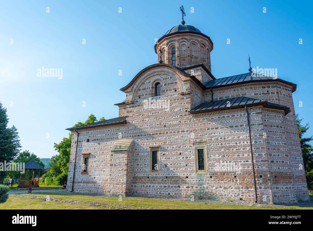 Der Königliche Hof von Curtea de Arges in Rumänien Stockfoto