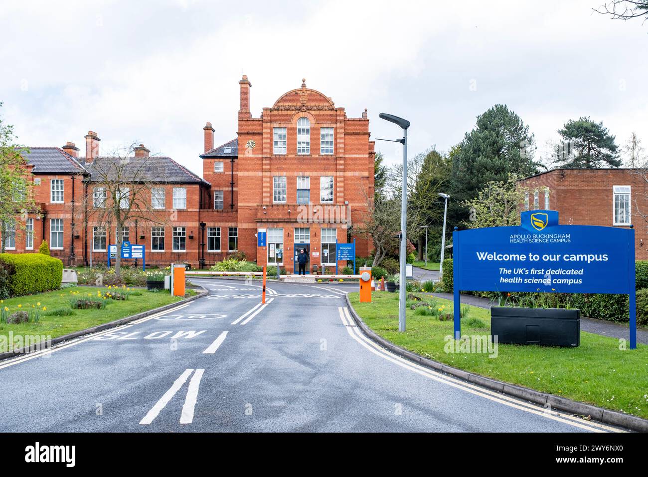 Apollo Buckingham Health Science Campus in Crewe, Großbritannien Stockfoto