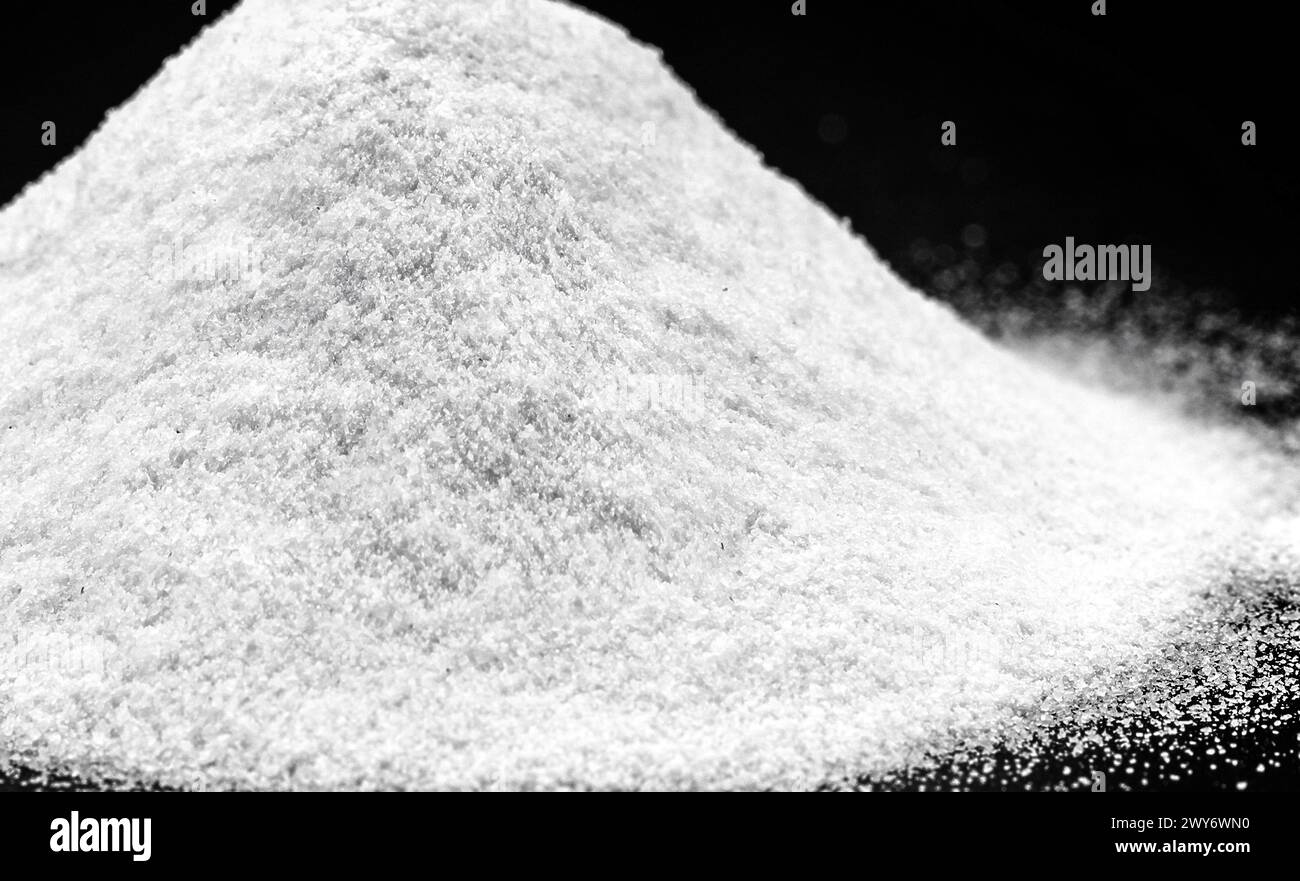Antimontrioxid, die anorganische Verbindung mit der Formel Sb₂O₃, ist die wichtigste Verbindung von Antimon. Seve für Retardant und als Katalysator Stockfoto