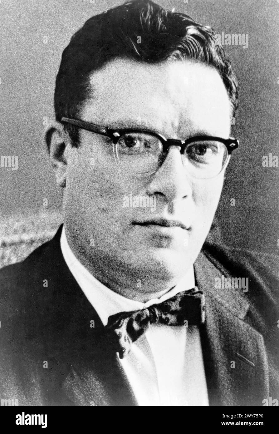 ISAAC ASIMOV (1920–1992) US-amerikanischer Science-fiction-Autor und Professor für Chemie um 960 Stockfoto