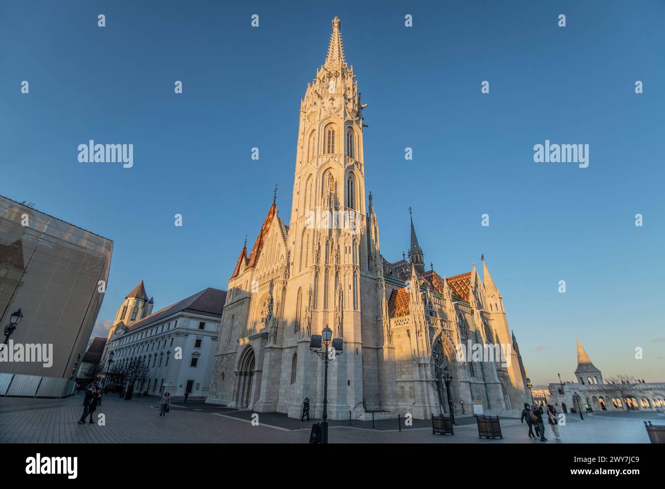 Matthiaskirche, Budapest, Ungarn Stockfoto