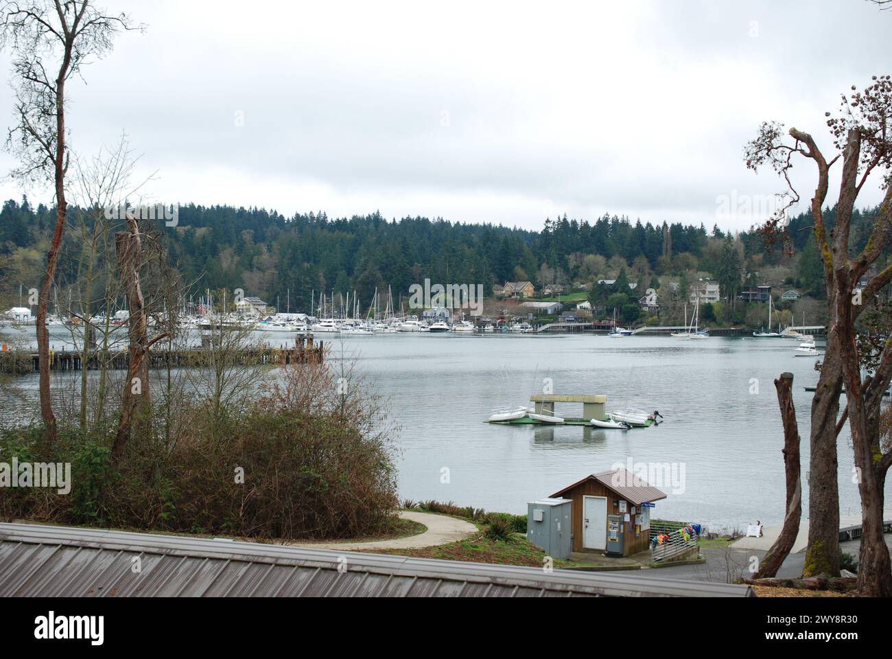 Eagle Harbor Bainbridge Island Washington Stockfoto