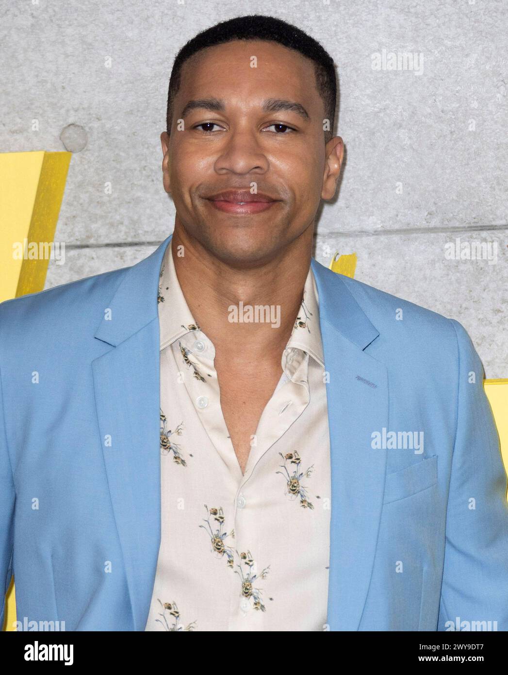 4. April 2024, London, England, UK - Aaron Moten bei Fallout UK Screening, Television Centre, Wood Lane Stockfoto