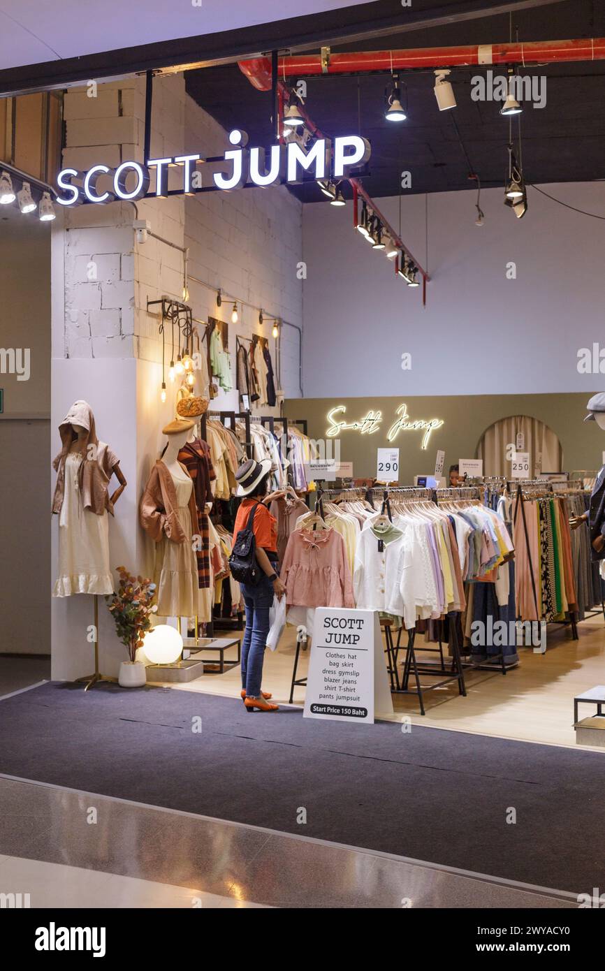 Scott Jump Shop im Central Shopping Mall Stockfoto