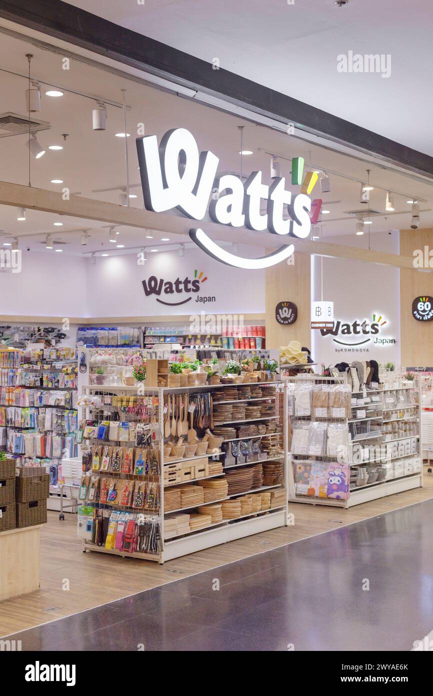 Watts shoppen im Einkaufszentrum Central Stockfoto