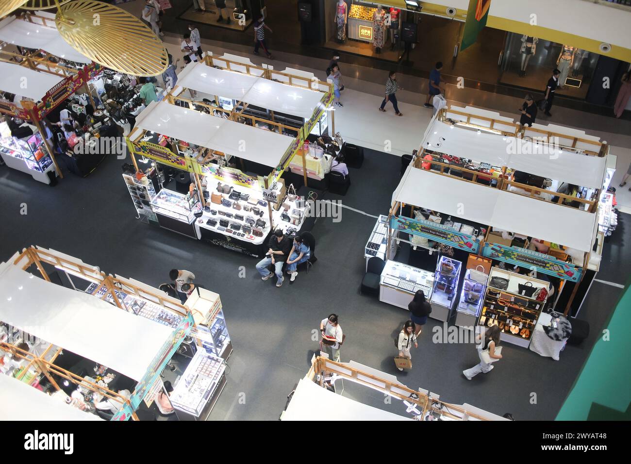 Chiangmai, Thailand - 29. März 2024: Inside Central Festival Chiang mai. Stockfoto