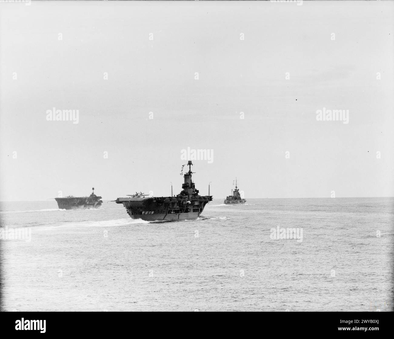 AN BORD DES KREUZERS HMS SHEFFIELD. MAI 1941 AUF SEE. HMS RENOMMEE