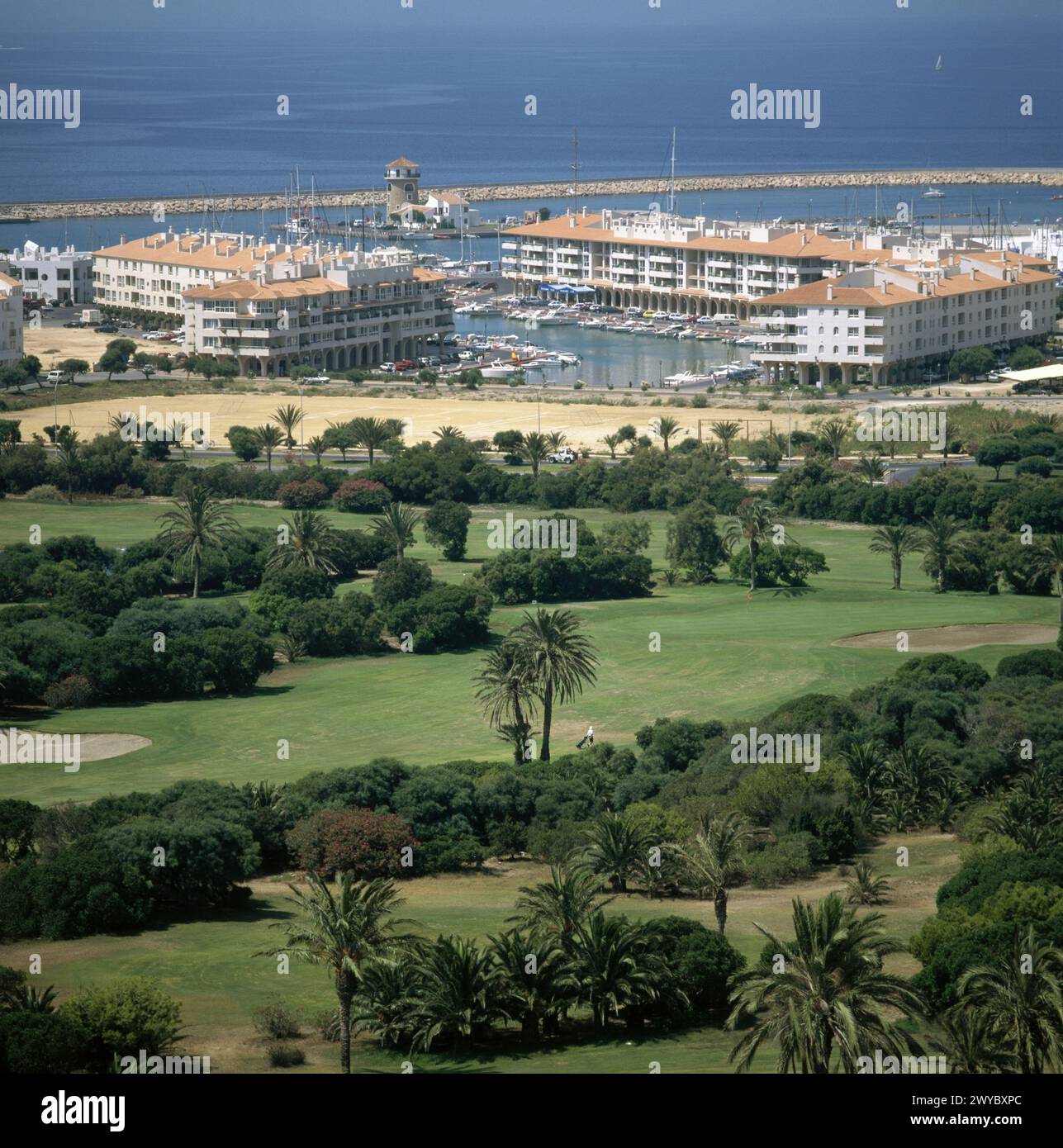 Almerimar, Provinz Ameria, Andalusien, Spanien. Stockfoto