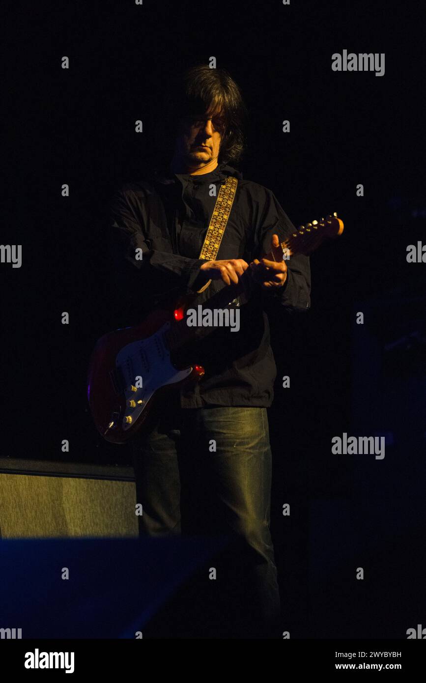 Liam Gallagher und John Squire treten live in der Columbiahalle in Berlin auf. Stockfoto
