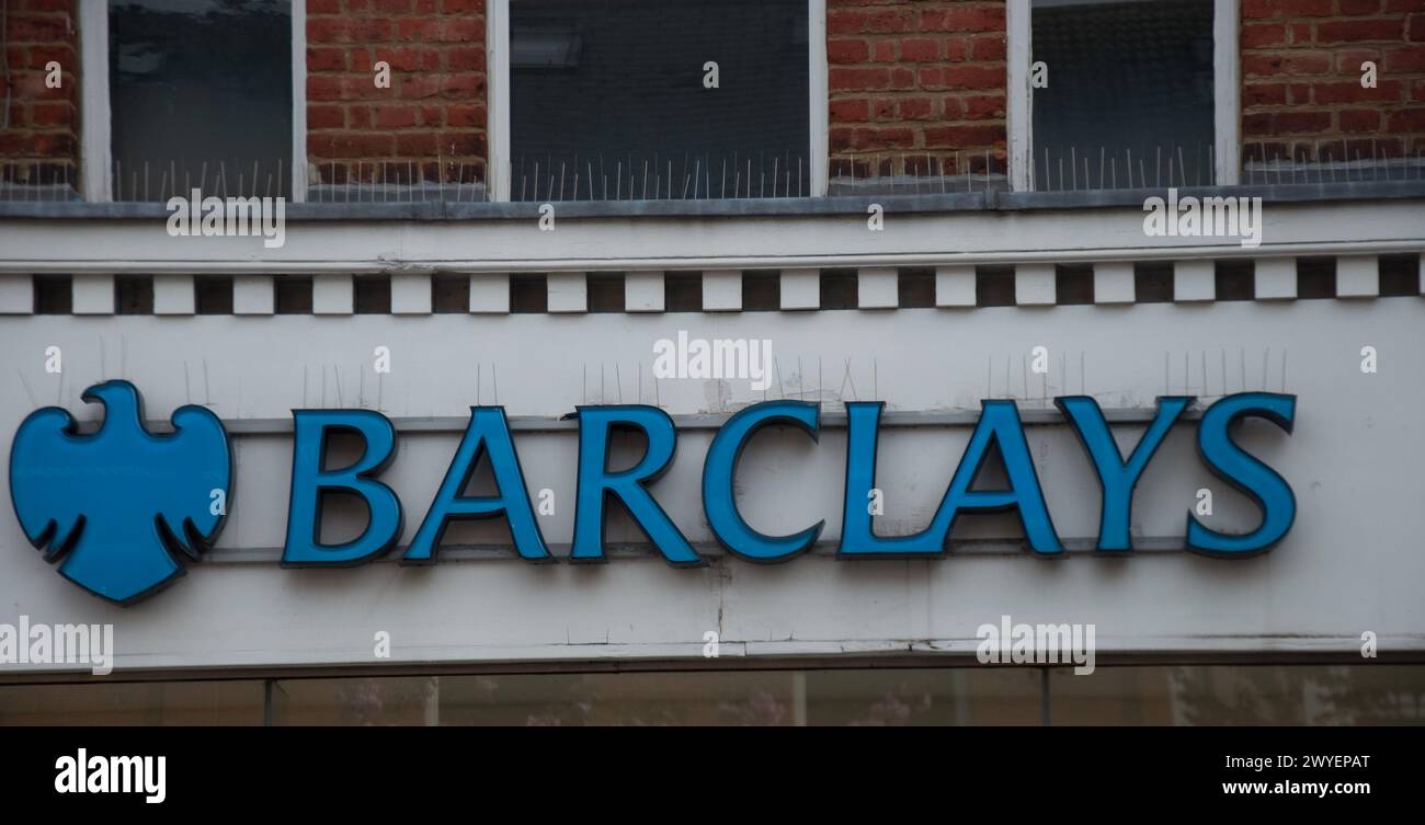 Barclays Bank, Cheapside, Wood Green High Street, Wood Green, London Borough of Haringey, Greater London, England, Vereinigtes Königreich Stockfoto