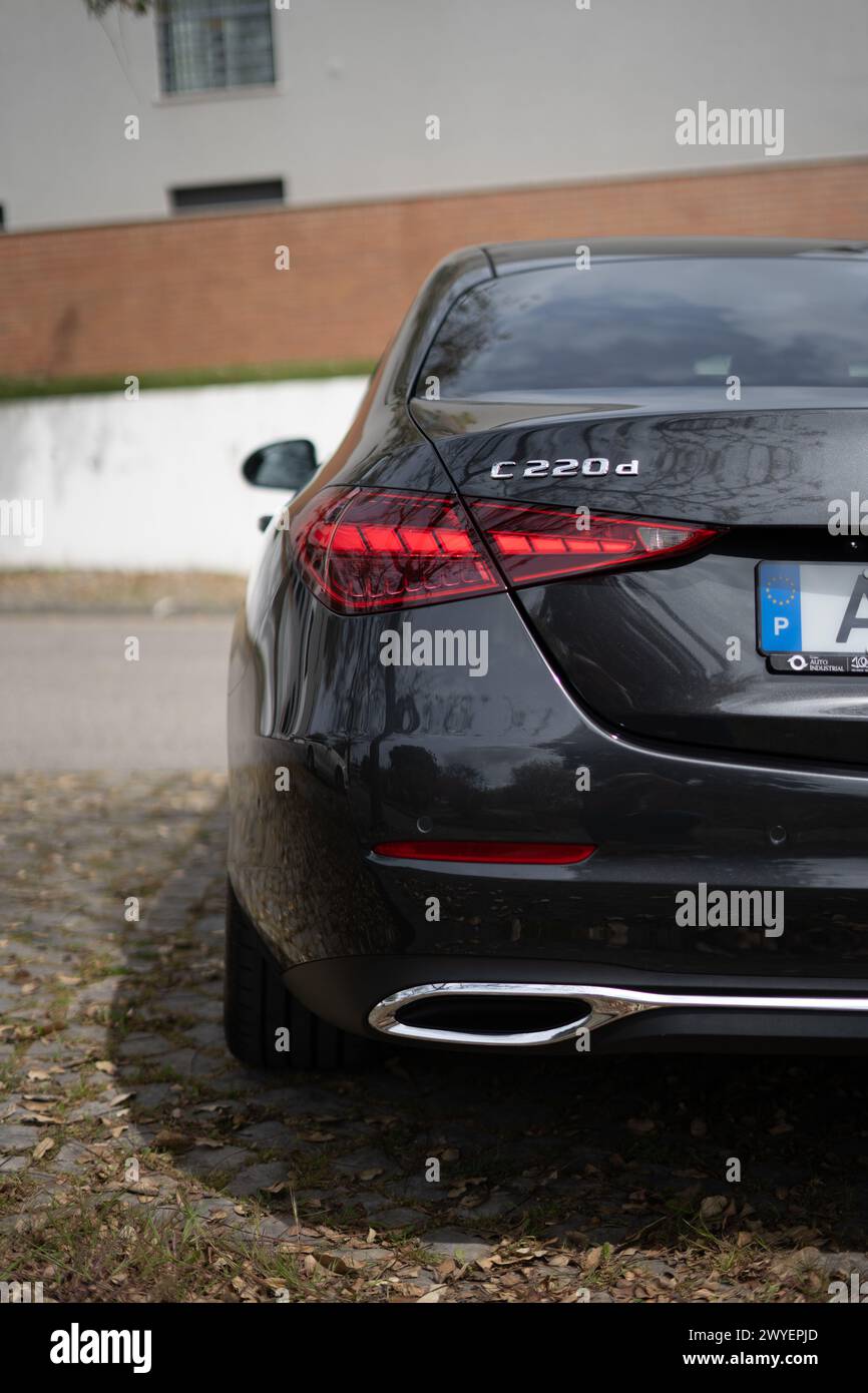 Mercedes C-Klasse. Das Familienauto von Mercedes Stockfoto