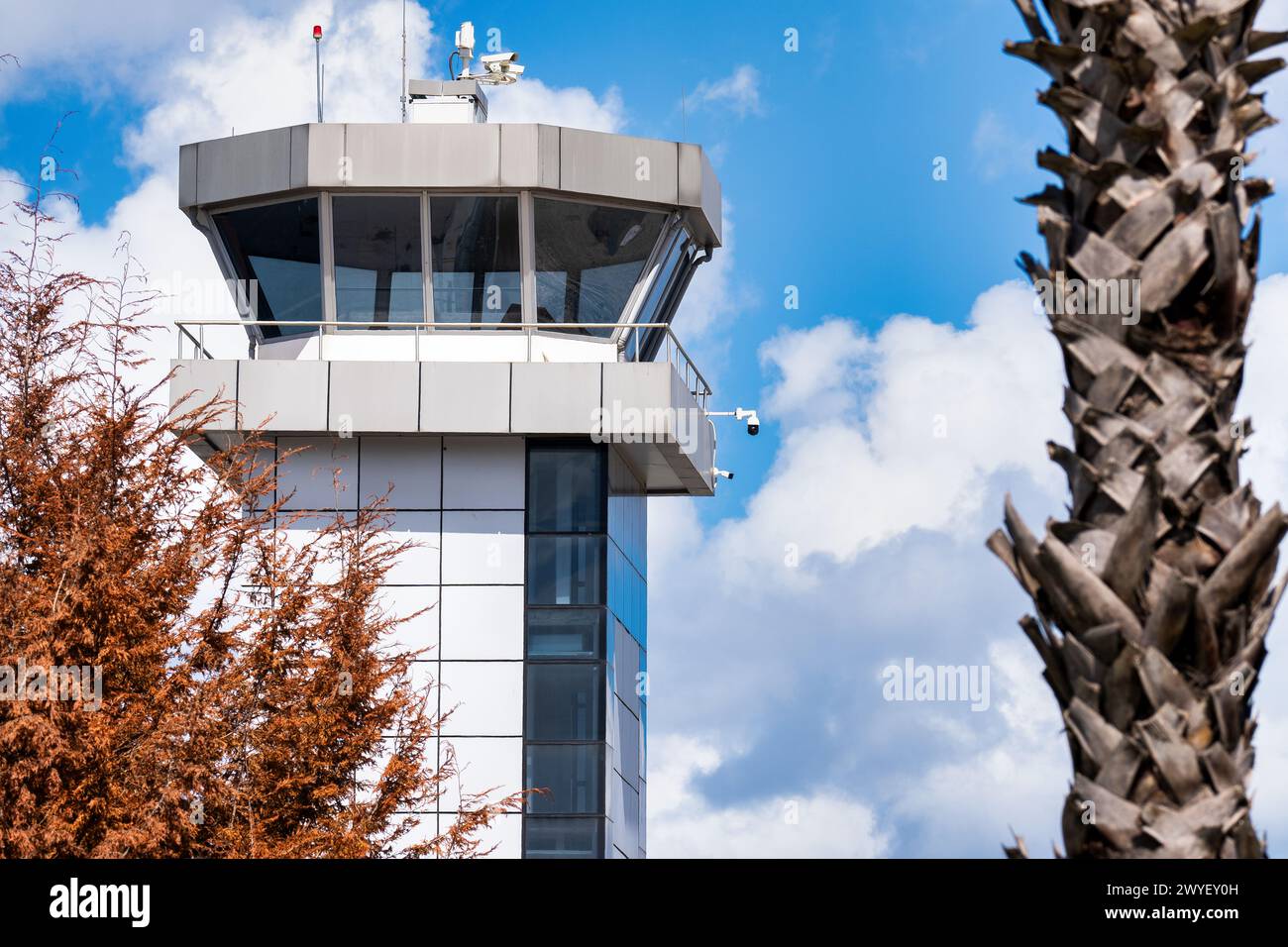 Tirana International Airport - Mutter Teresa, Albanien. Stockfoto