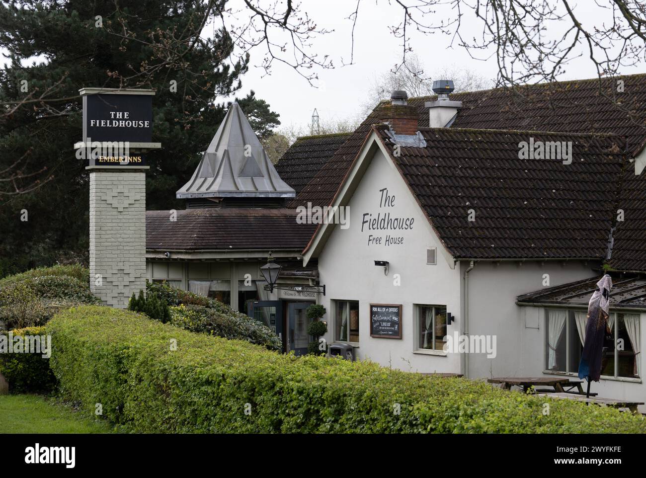 The Fieldhouse Pub, Solihull, West Midlands, England, Großbritannien Stockfoto