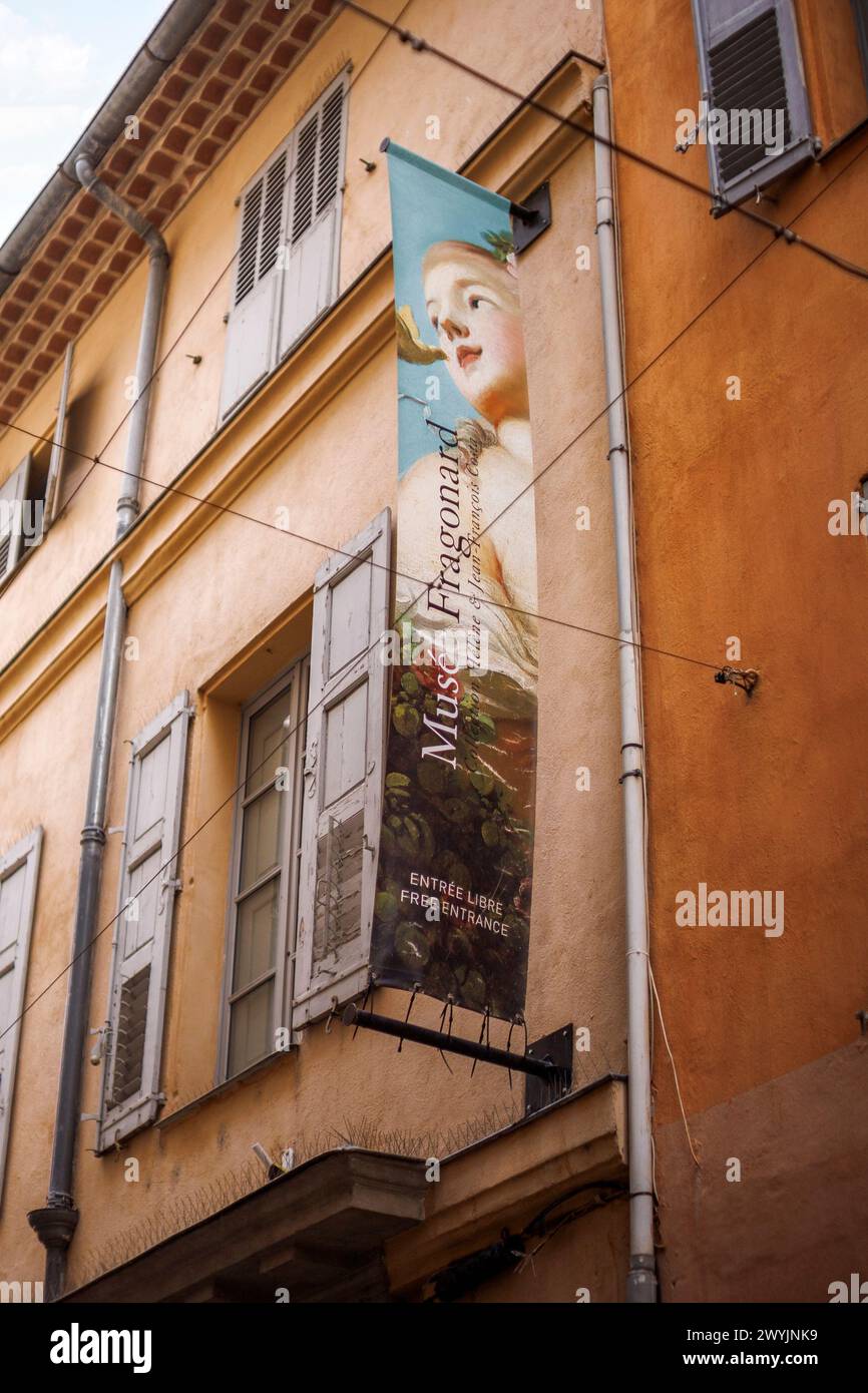 Fragonard Museum in Grasse, Provence-Alpes-Côte dAzur, Frankreich; Parfümerie-Museum mit verschiedenen Werkzeugen und Materialien der Parfümindustrie Stockfoto