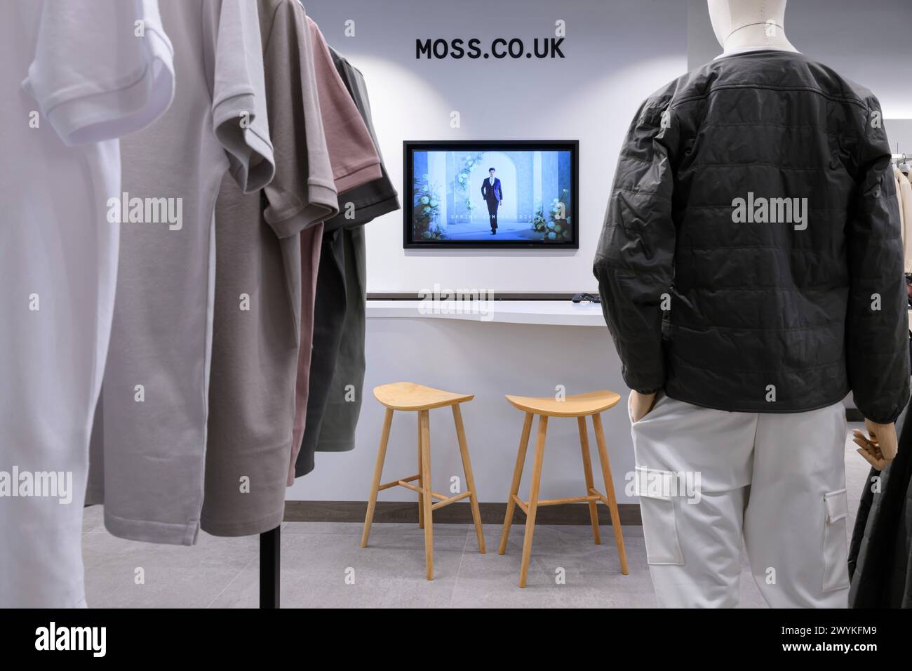 MOSS, St. James Quarter, Edinburgh Stockfoto
