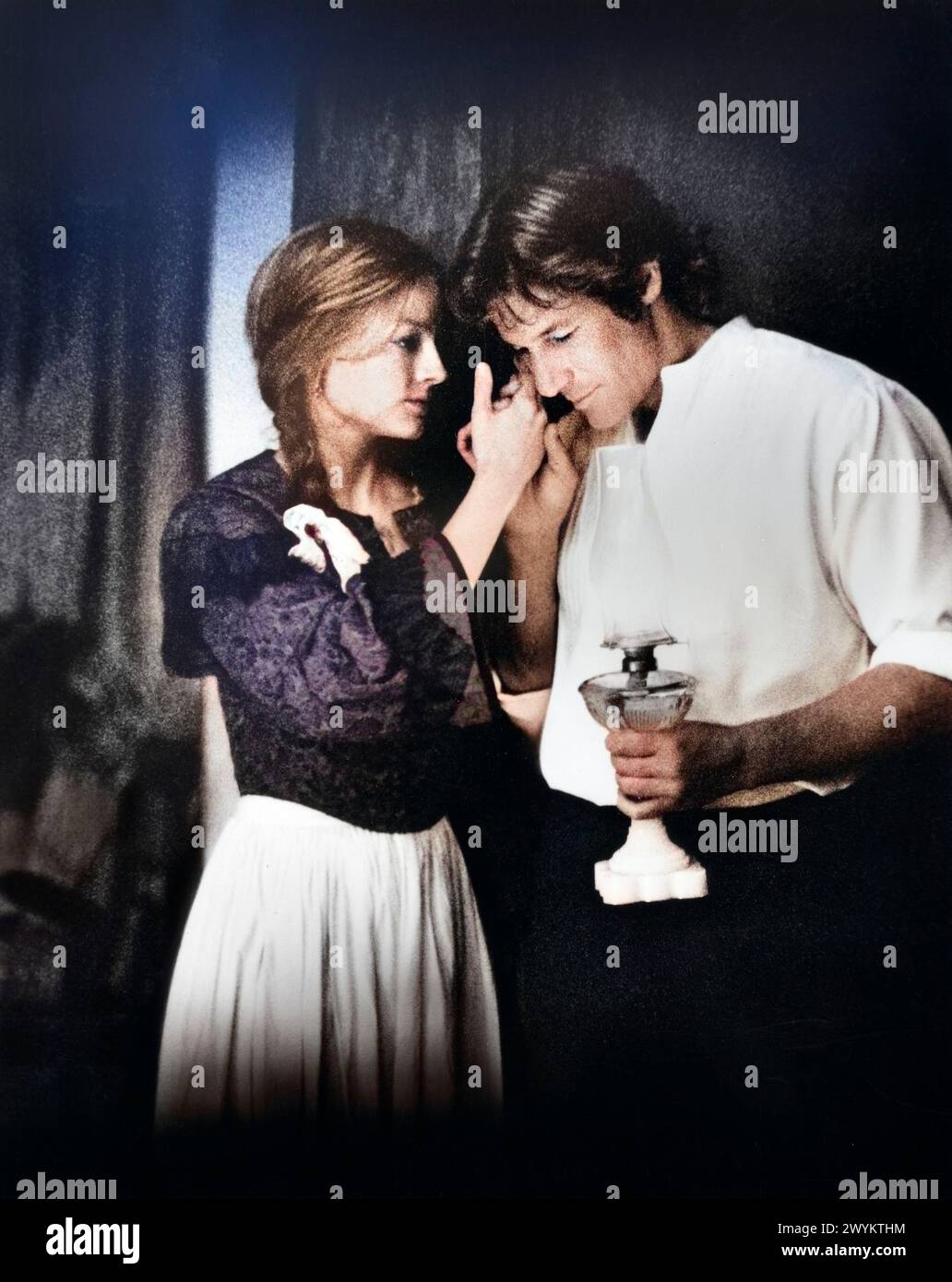 Jodi Foster, Richard Gere, am Set des Films „Sommersby“, Warner Bros., 1993 Stockfoto