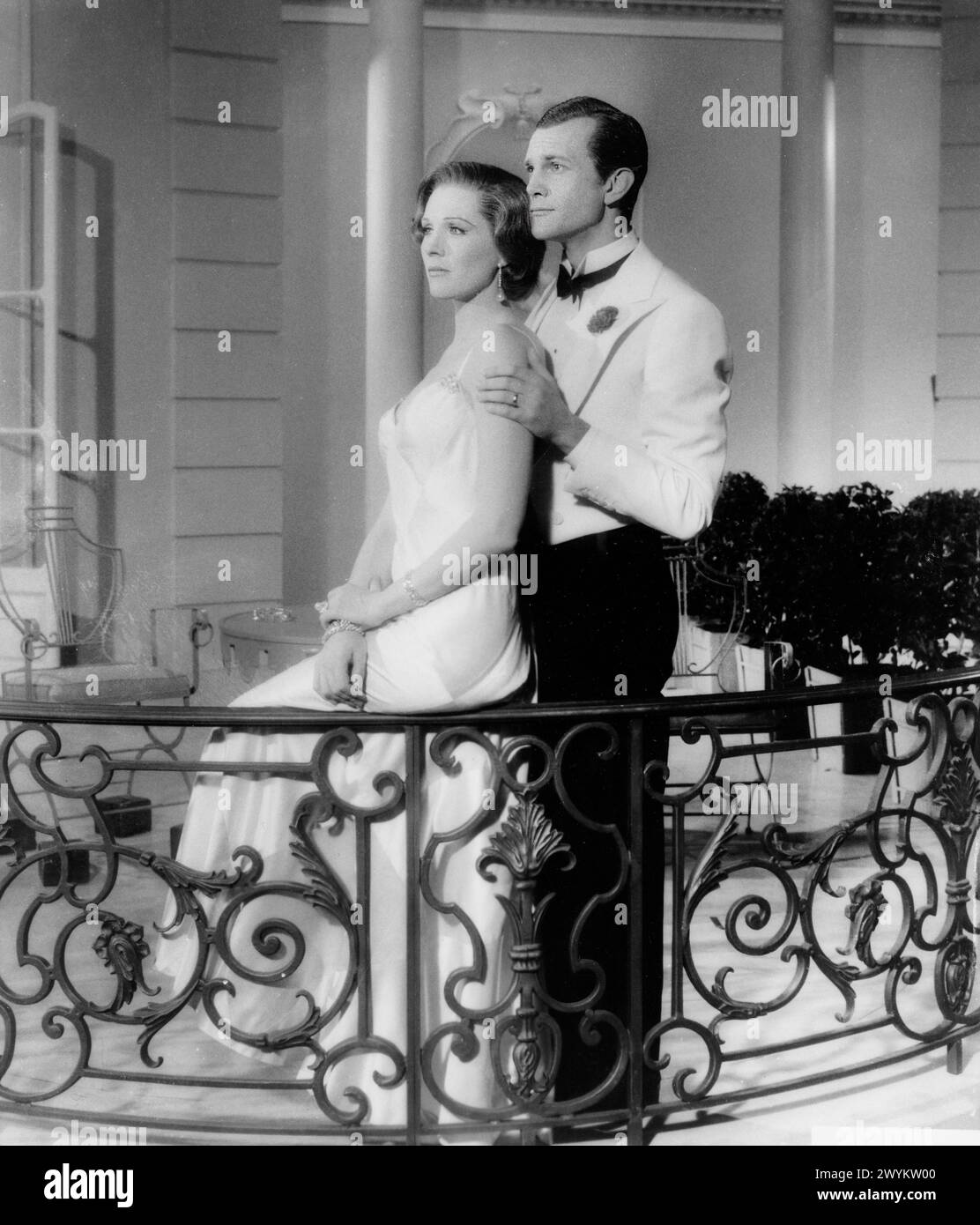 Julie Andrews, Daniel Massey, am Set des Films „Star!“, 20th Century Fox, 1968 Stockfoto