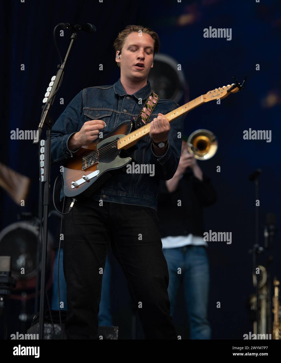 George Ezra beim Isle of Wight Festival 2023 Stockfoto