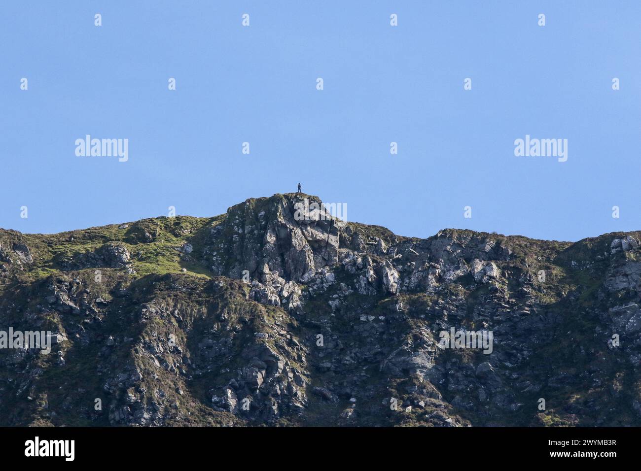 Walker Cliffs Top Slieve League County Donegal Irland. Stockfoto