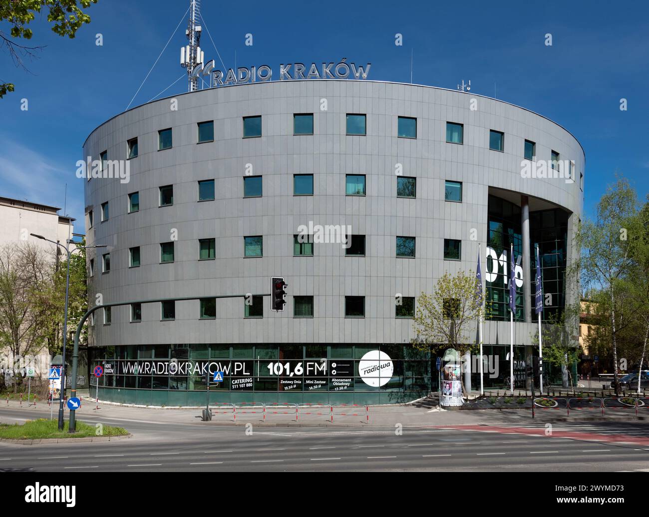 Radio Krakau, Krakau, Polen Stockfoto