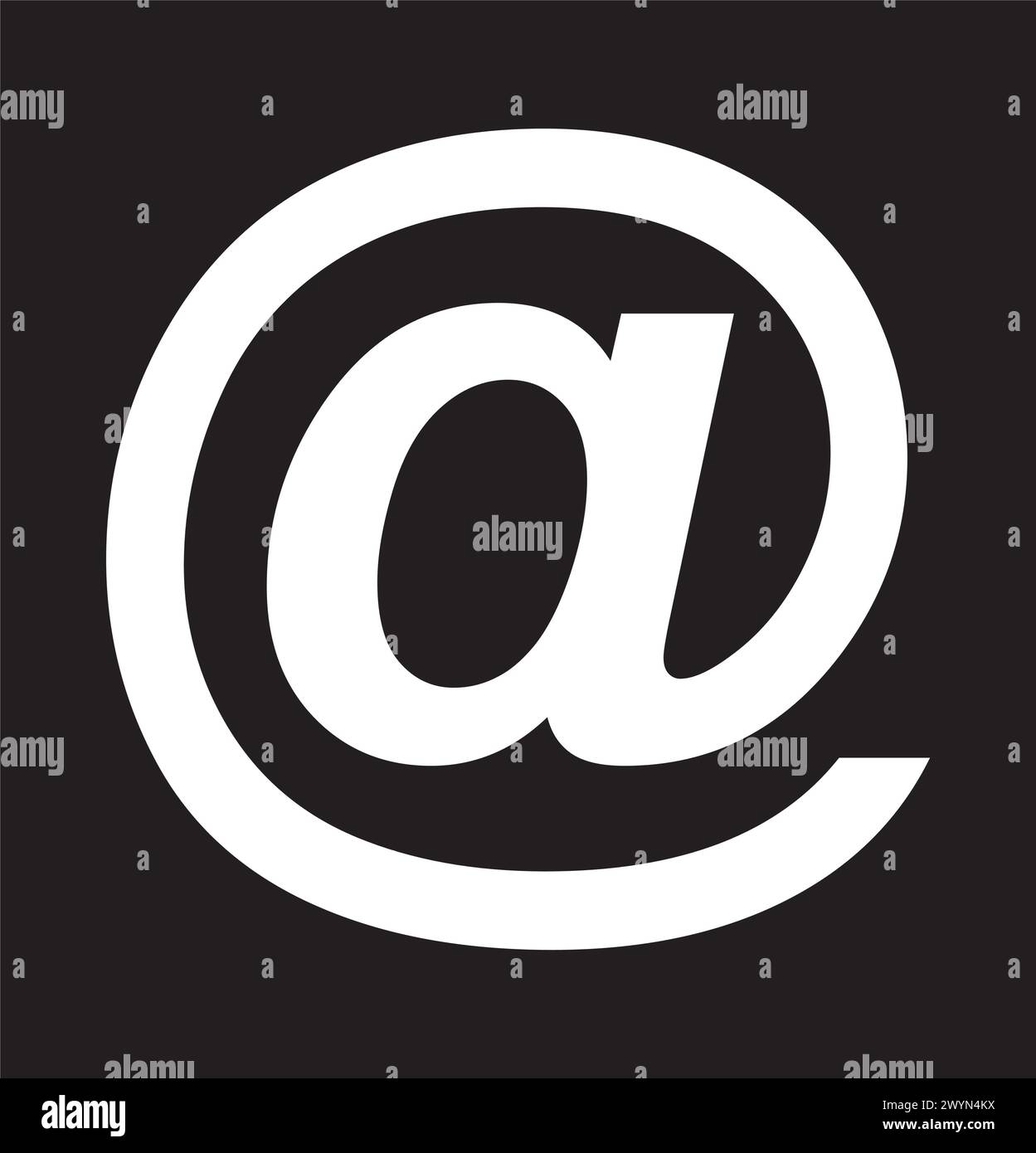 Alpha-Symbol Vektor-Illustration Symboldesign Stock Vektor