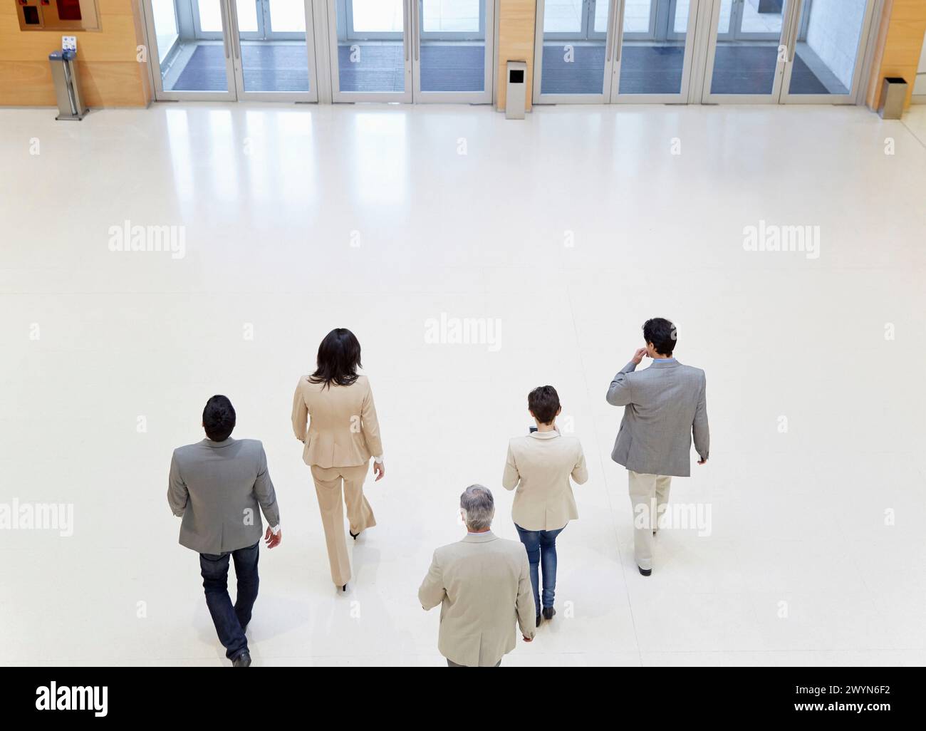 Führungskräfte im Convention Center, Business, Donostia, San Sebastian, Baskisches Land, Spanien. Stockfoto