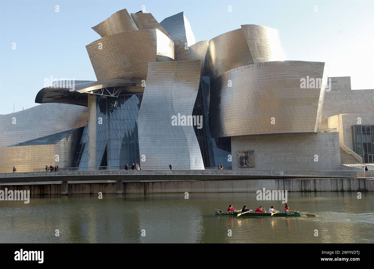 Guggenheim-Museum. Bilbao. Bizkaia. Euskadi. Spanien. Stockfoto