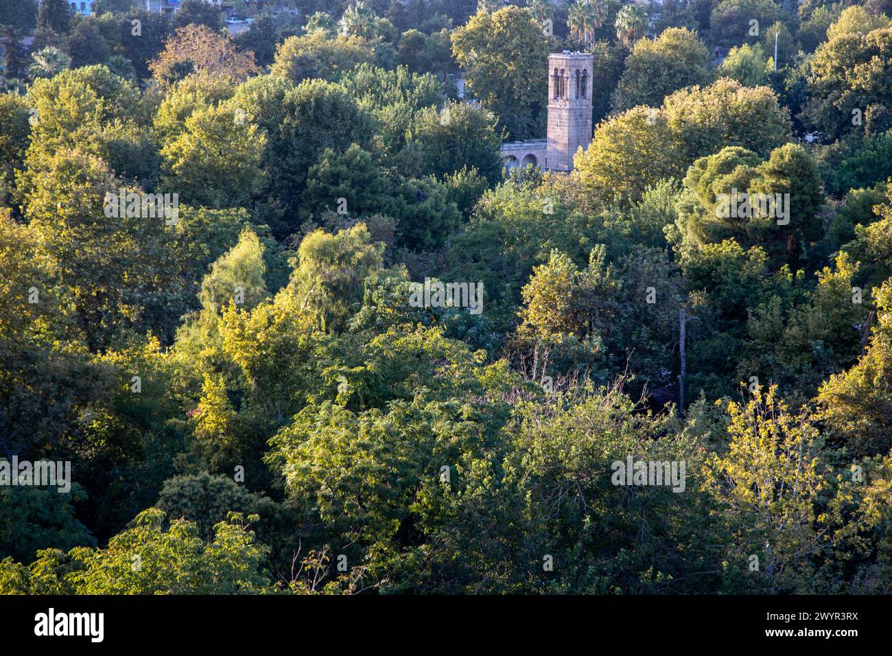 Sanliurfa, Türkei - 15.09.2023 - Blick auf die Altstadt von Sanliurfa Stockfoto
