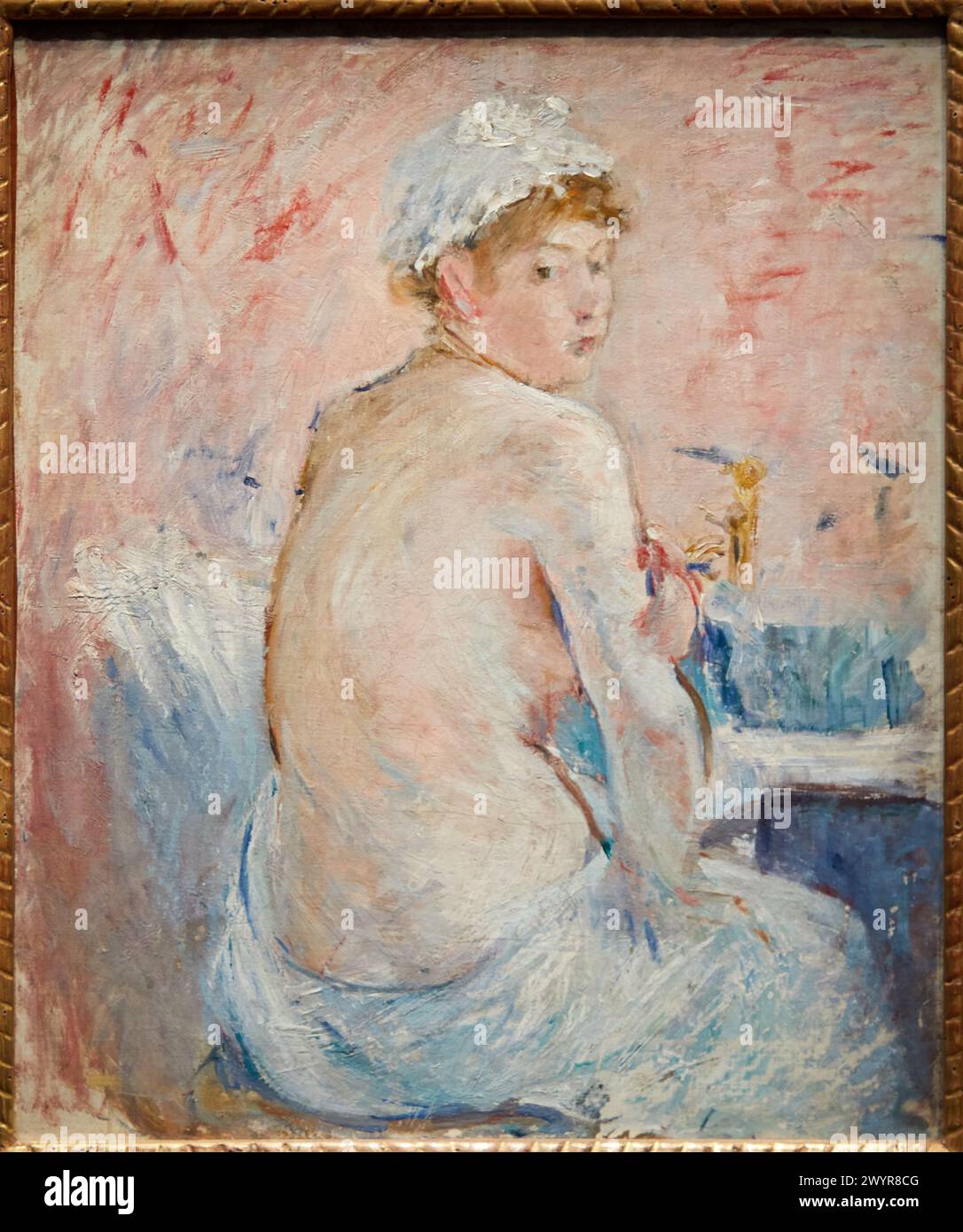 'Nu de dos', 1885, Berthe Morisot (1841-1895). Stockfoto