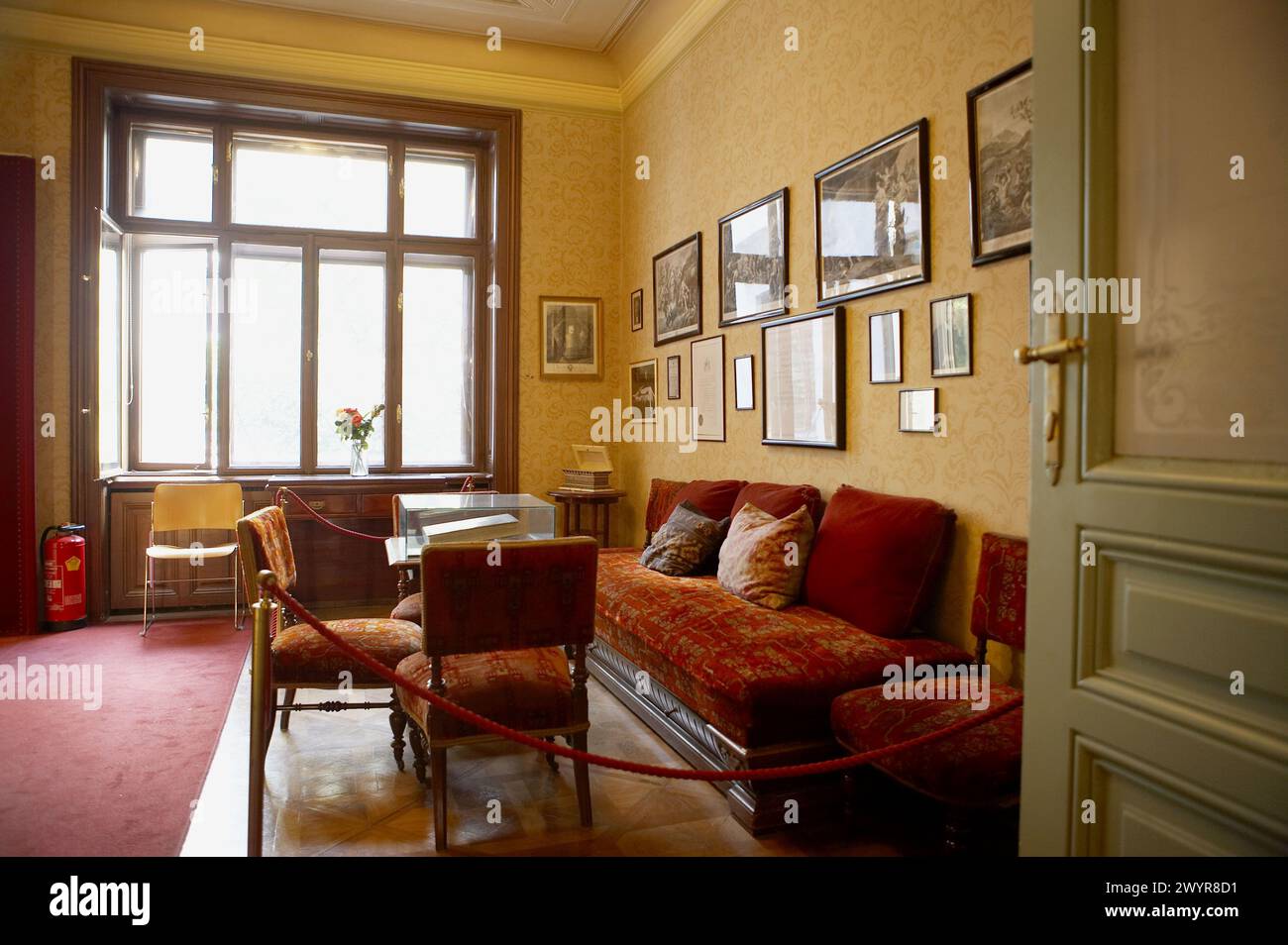 Sigmund Freud Museum, Wien. Österreich. Stockfoto