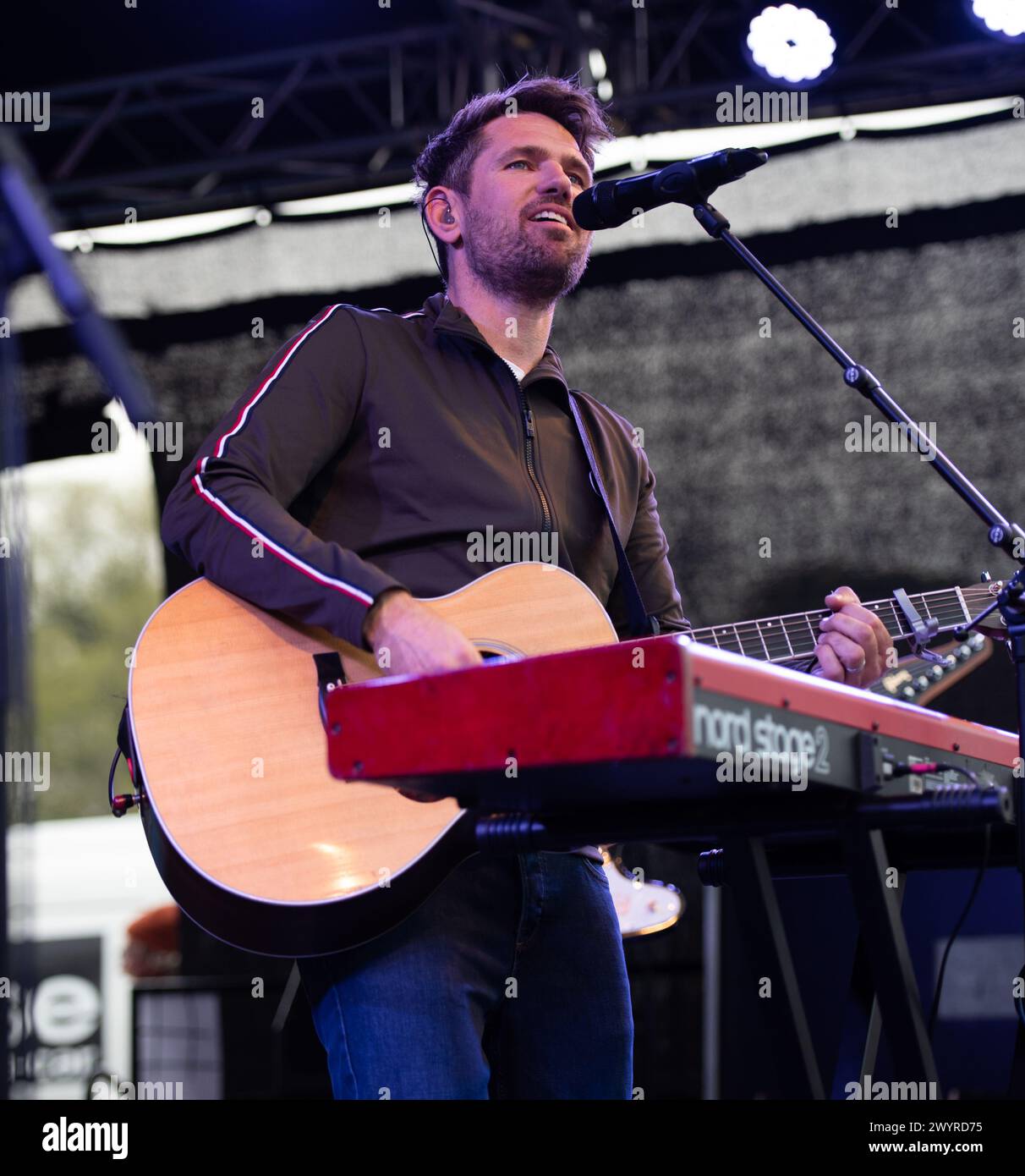 Scouting for Girls beim Foodies Festival 2023 Stockfoto