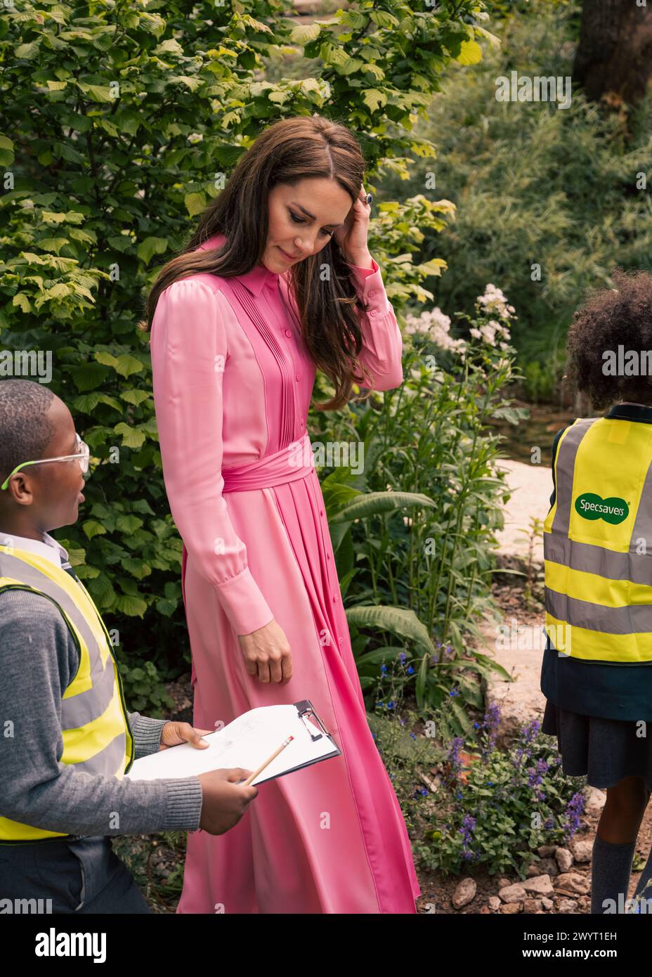 Prinzessin von Wales, Kate (früher Kate Middleton) besuchte die Chelsea Flower Show, 2023 Stockfoto