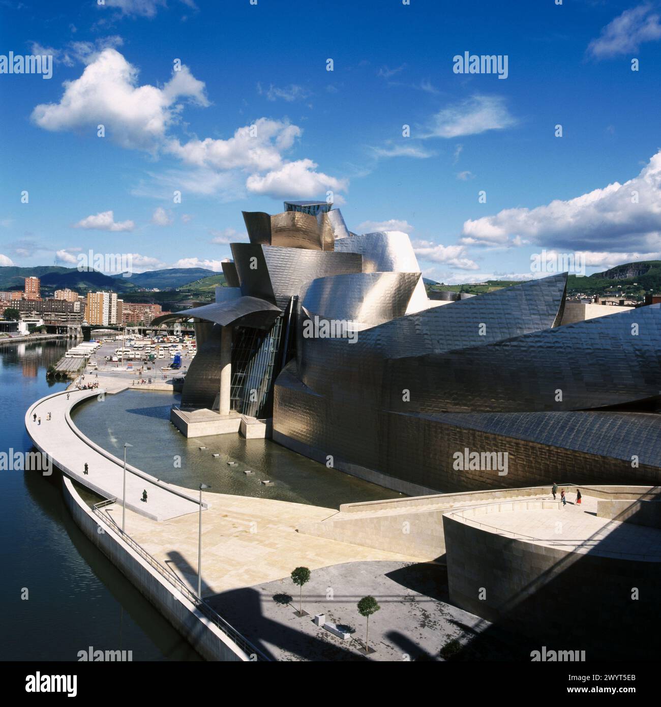 Guggenheim-Museum. Bilbao. Bizkaia. Euskadi. Spanien. Stockfoto