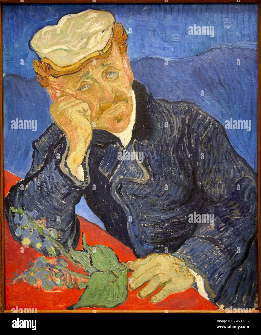 "Le Docteur Paul Gachet", 1890, Vincent Van Gogh, Musée d'Orsay, Paris, Frankreich, Europa Stockfoto