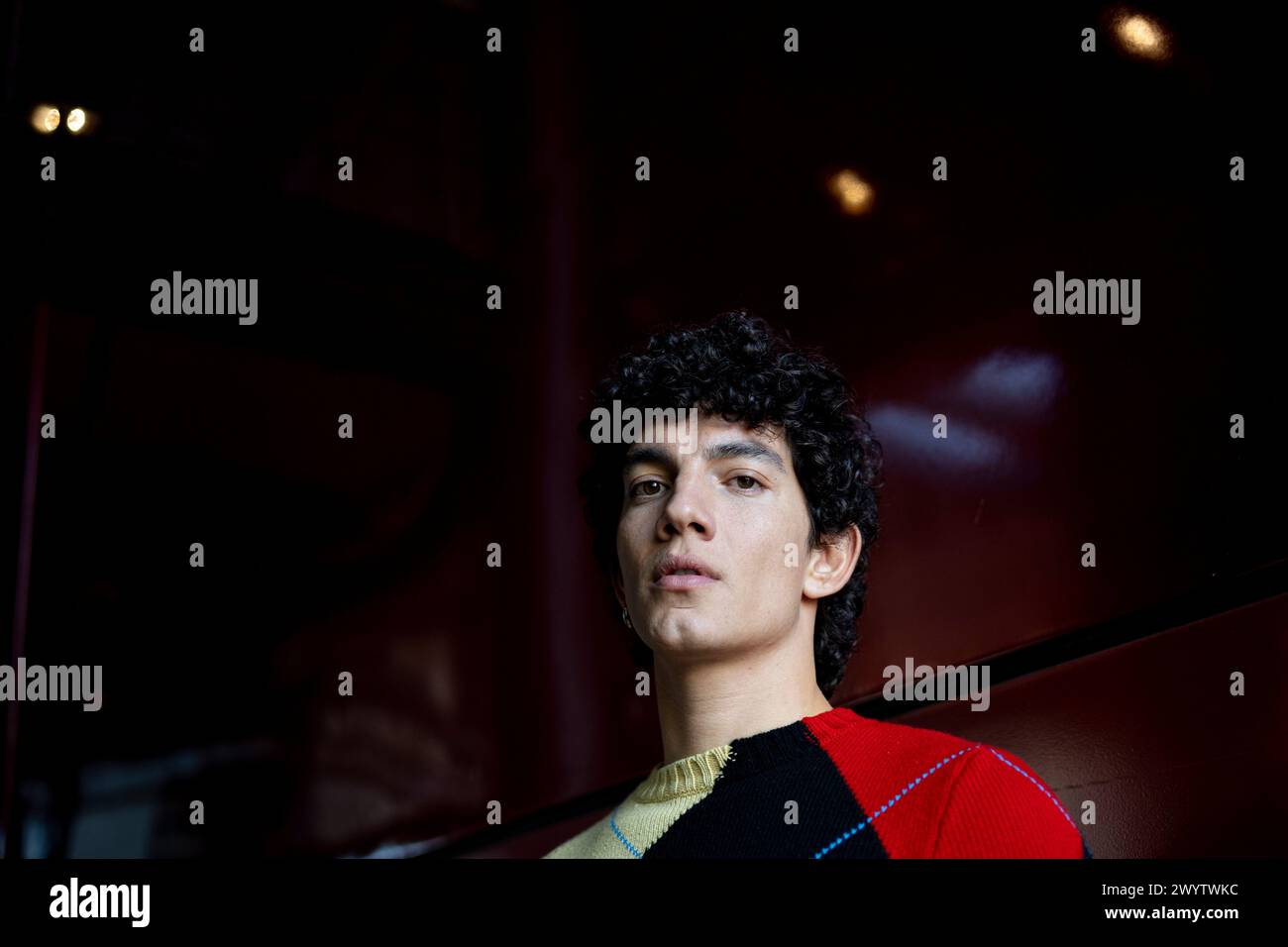 Madrid, Spanien. April 2024. Jorge Lopez nimmt am Fotocall „Bellas Artes“ im Museo Reina Sofia in Madrid Teil. Quelle: SOPA Images Limited/Alamy Live News Stockfoto