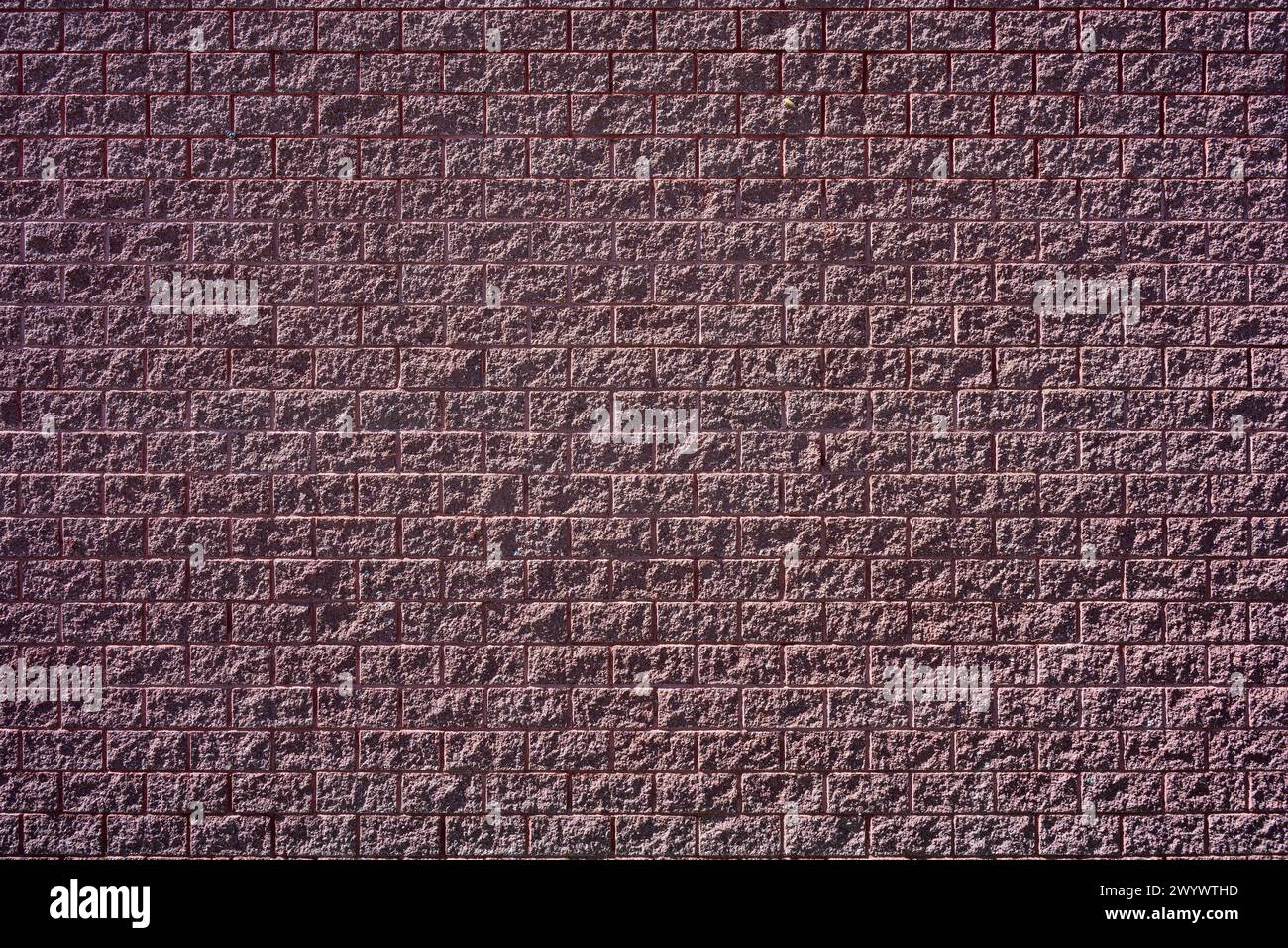 Hintergrund von einem dunklen Red brick wall Stockfoto