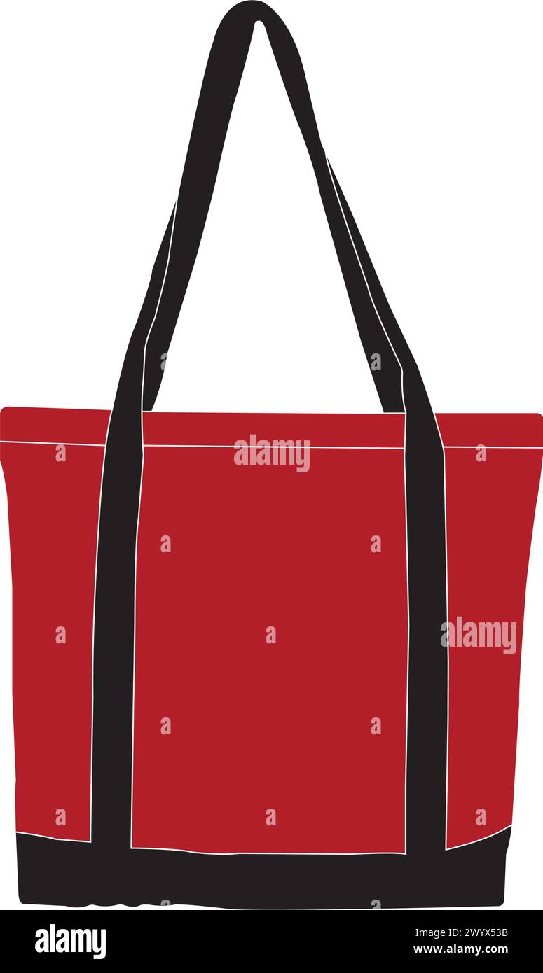 Tragetasche Icon Vektor Illustration Design Stock Vektor