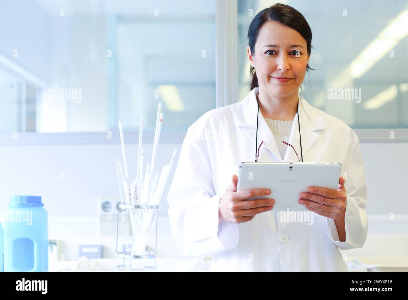 Forscherlabor, Forschung zu Baustoffen, Forschung und Innovation von Tecnalia, Zamudio, Bizkaia, Baskenland, Spanien. Stockfoto