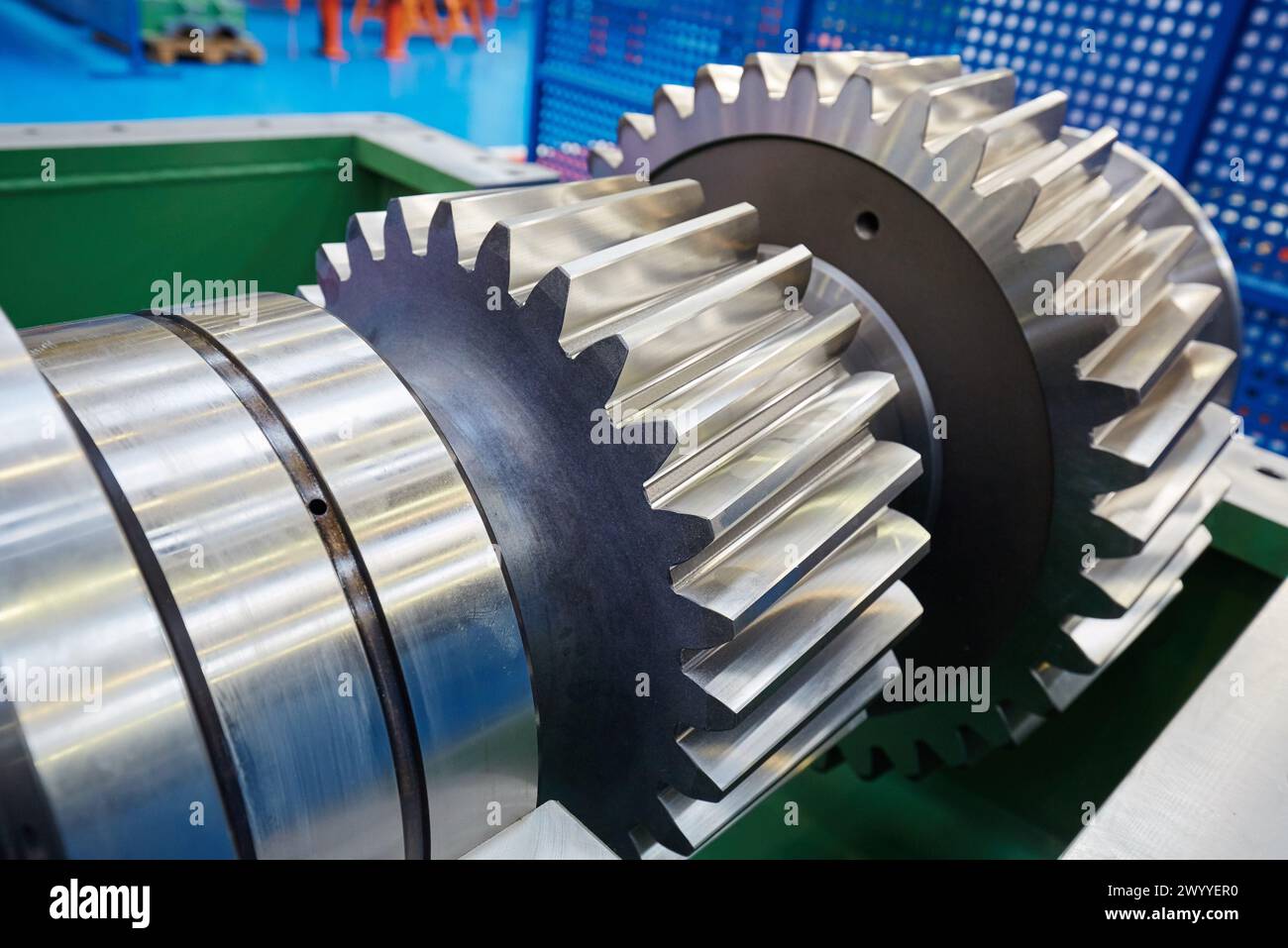Getriebe. Industrie. Gipuzkoa. Baskisches Land. Spanien. Stockfoto