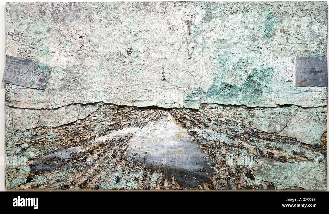 Zweistromland, 1995, Anselm Kiefer (1945), Guggenheim Bilbao Museum, Bilbao, Baskenland, Spanien, Europa. Stockfoto