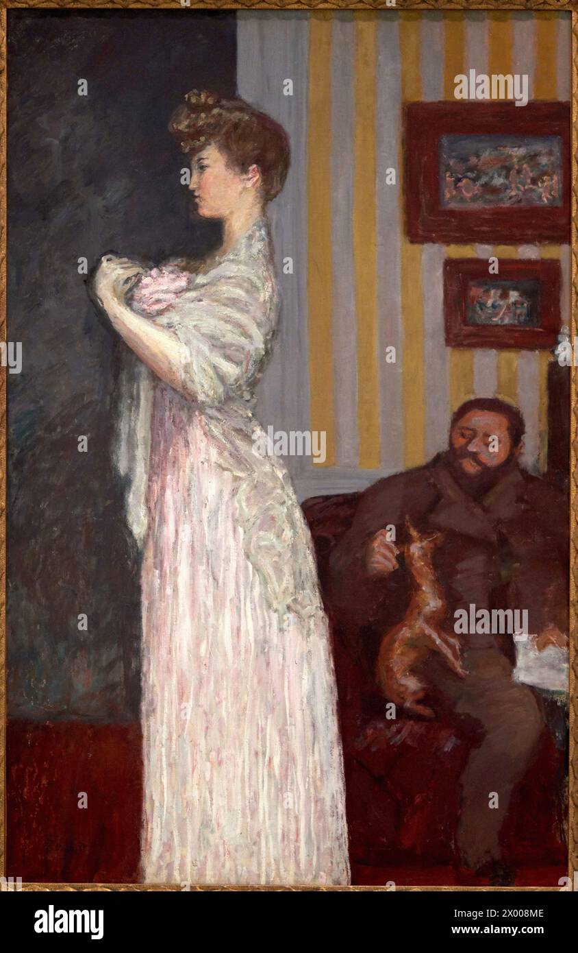 Thadée Natanson und Misia, CA. 1906, Pierre Bonnard (1867-1947), Reina Sofia Museum, Madrid, Spanien. Stockfoto
