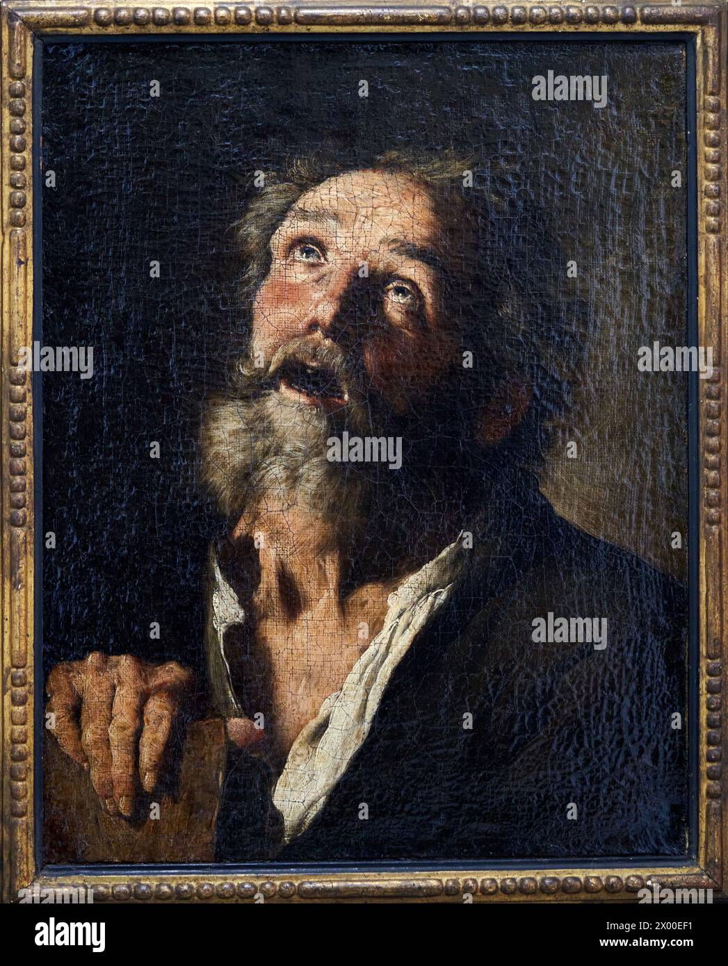 Francesco Fracanzano, (Monopoli, Apulien, 1612 - Neapel, ca. 1656), Apostel, Museum Der Schönen Künste, Museo Bellas Artes, Oviedo, Asturien, Spanien. Stockfoto