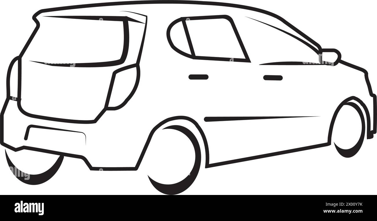 Auto Symbol Vektor Illustration Symbol Design Stock Vektor