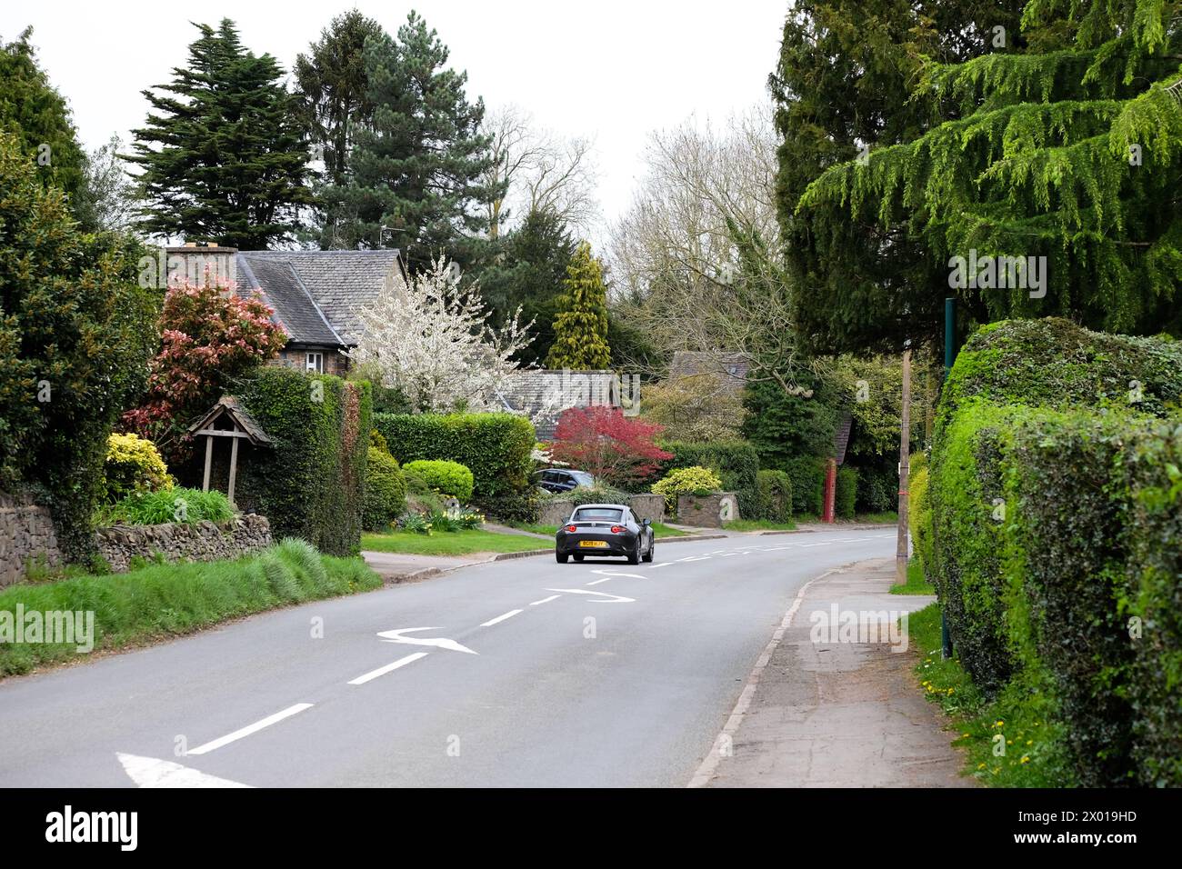 woodhouse Village in leicestershire Stockfoto