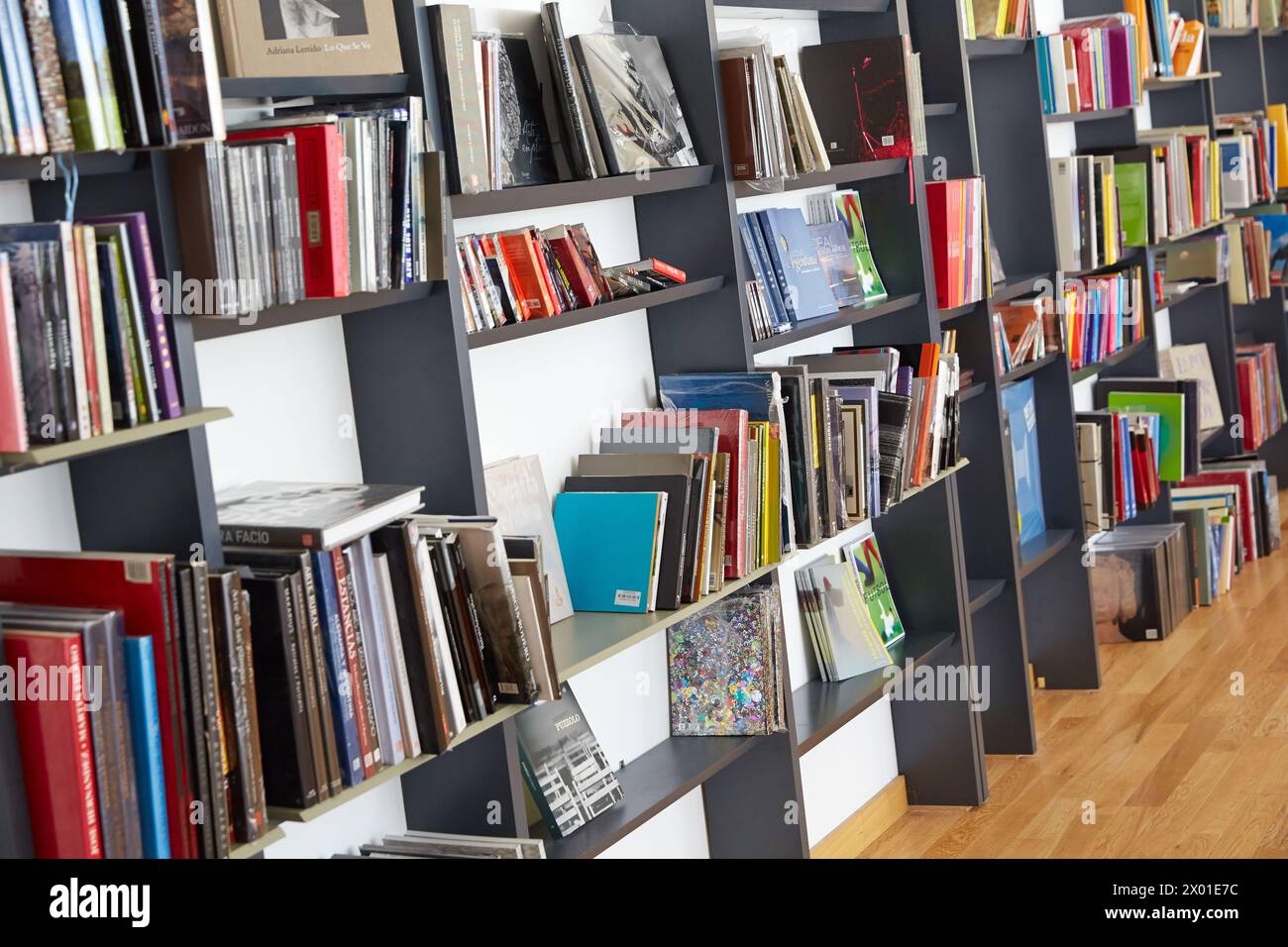 Buchhandlung. Museo Nacional de Bellas Artes. Nationalmuseum der Schönen Künste. Recoleta. Buenos Aires. Argentinien Stockfoto